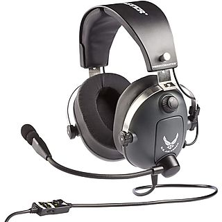 Auriculares gaming - THRUSTMASTER 4060196, Circumaurales, Negro