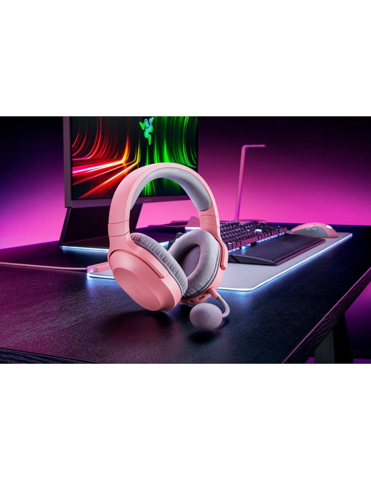 RAZER Razer Barracuda X - Draadloze Gaming Headset - Quartz Roze - PC, PS4/PS5, Nintendo Switch & Mobile Gaming-headset Roze