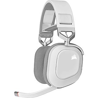 Auriculares gaming - CORSAIR CA-9011236-EU, Supraaurales, Bluetooth, Blanco