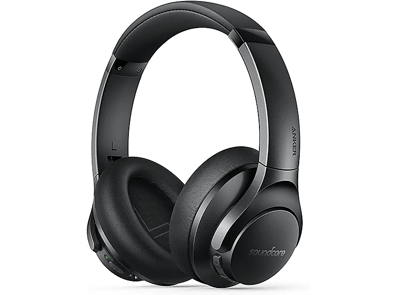 SOUNDCORE Life Q20+, Over-ear Kopfhörer Bluetooth schwarz