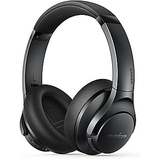 Auriculares - SOUNDCORE A3045011, Circumaurales, Bluetooth, Negro