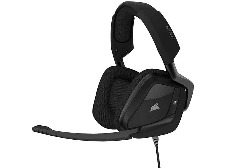 Over-ear CORSAIR ELITE Headset CA-9011205-EU Gaming Carbon SURROUND VOID CARBON,