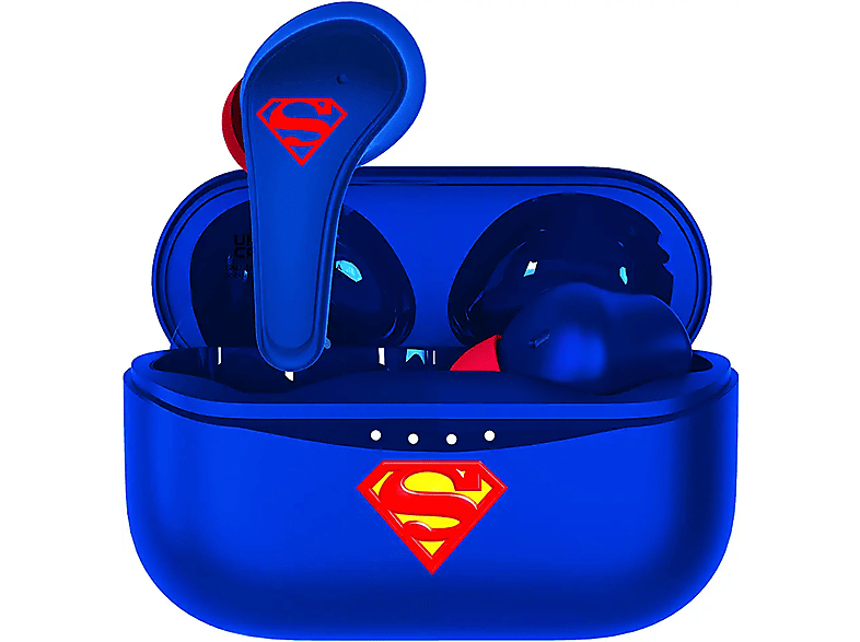 OTL TECHNOLOGIES DC Superman, In-ear Kopfhörer Bluetooth blau