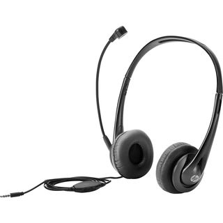Auriculares - HP T1A66AA, Supraaurales, Negro