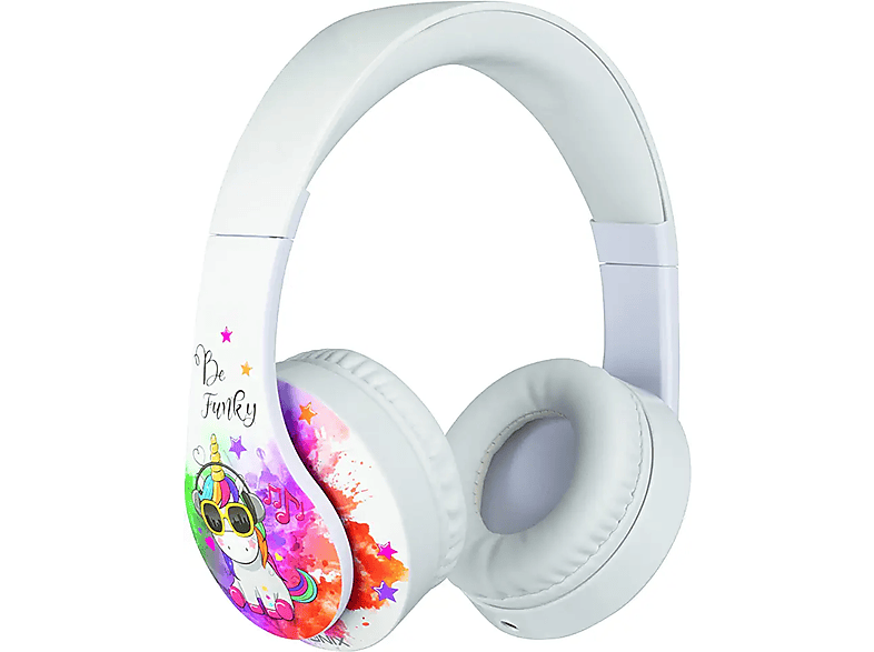 KONIX 28089 UNIK HEADSET Headset Gaming On-ear Mehrfarbig SW, FUNKY BE
