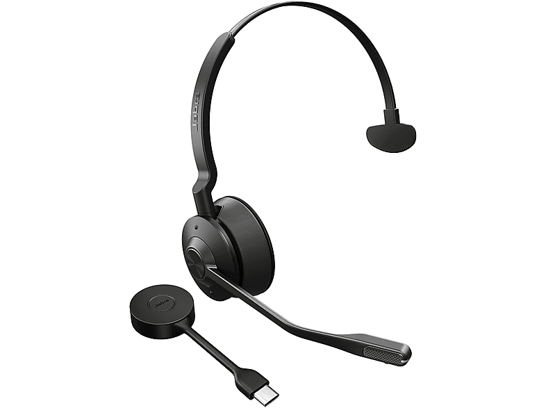 JABRA Engage On-ear Bluetooth Schwarz 55, Kopfhörer