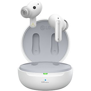 Auriculares - LG DFP8W, Intraurales, Bluetooth, Blanco