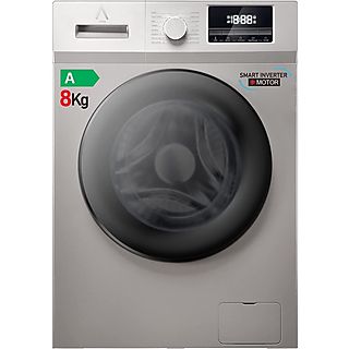 Lavadora carga frontal- ALPHA Helios Lux-8, 8 kg, 16 programas, Inox