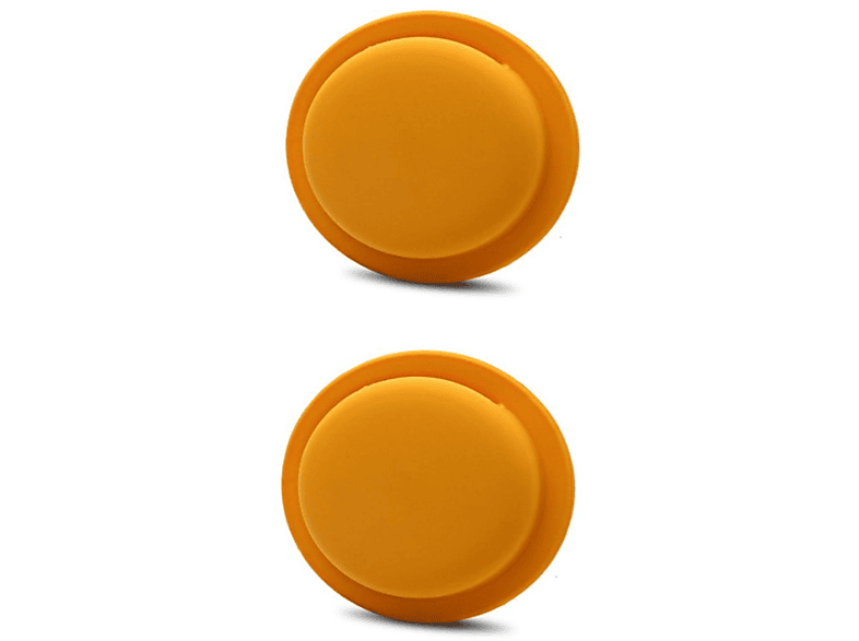 COVERKINGZ Apple 2021, AirTags Airtag-Hülle, Schutzhülle, Selbstklebende für Orange passend
