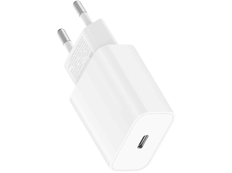 XIAOMI Mi 20W charger Typ USB-C EU Akkuladegerät weiß | Akku-Ladegeräte