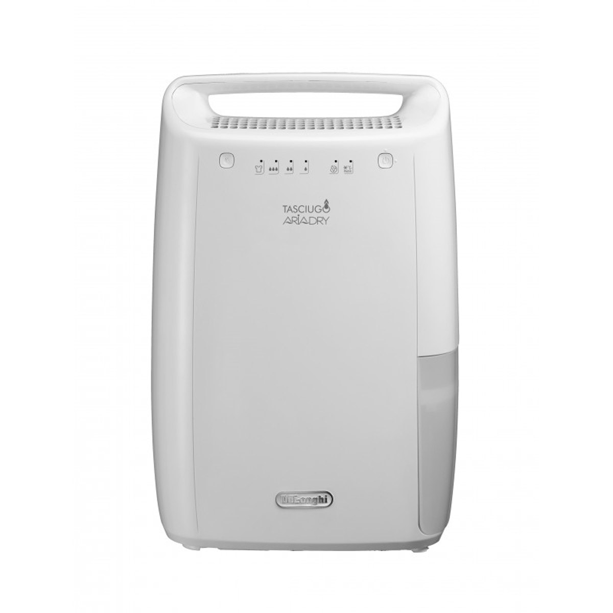 Deshumidificador - De'Longhi Deshumidificador Tasciugo AriaDry DEX210. Silencioso. Capacidad 10 L/Día. Filtro Antipolvo DELONGHI, 2,1 l, 45 m³m², Blanco