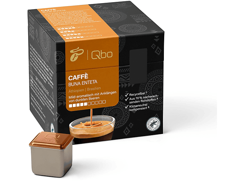 TCHIBO QBO 520913 Caffe Buna Enteta 27 Stück Kaffeekapseln (Tchibo Qbo Kapselsystem)