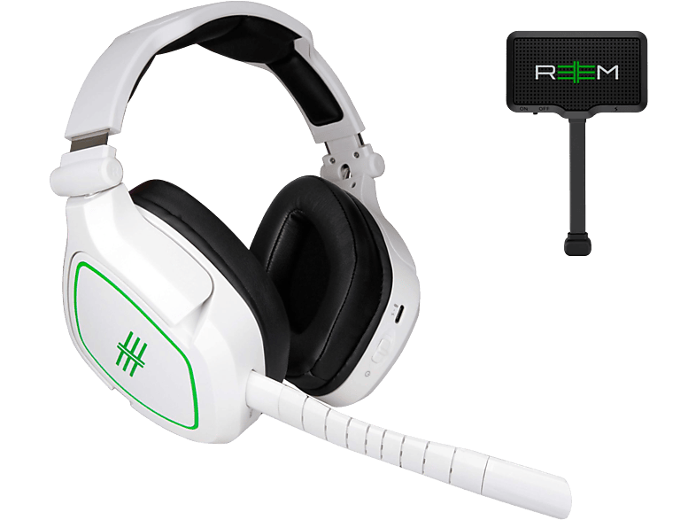 REEM Eagle Wireless Headset, Over-ear Gaming Headset Weiß