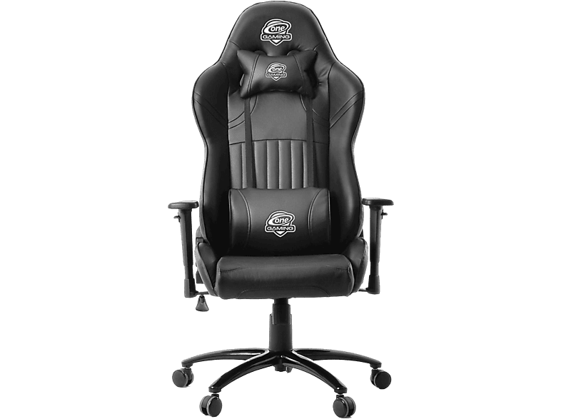 ONE GAMING Chair Pro BLACK V2 Gaming Stuhl, Schwarz