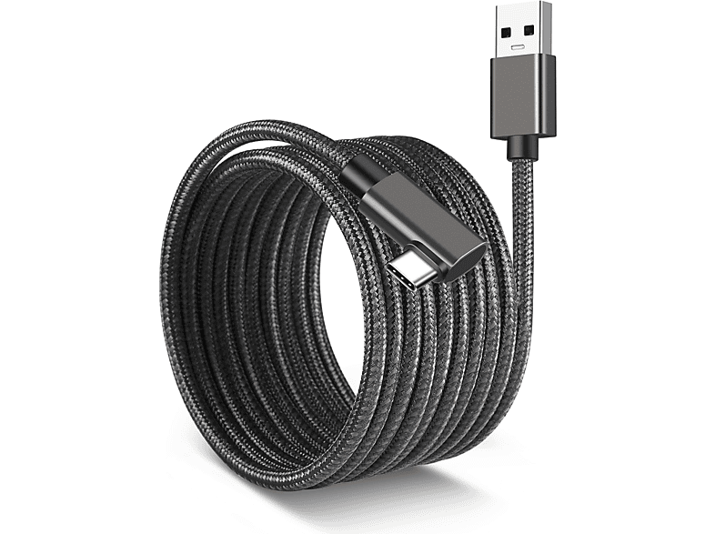 Cavo VR Link compatibile per Oculus Quest 2, USB 3.0Tipo C a C 5 Gbps