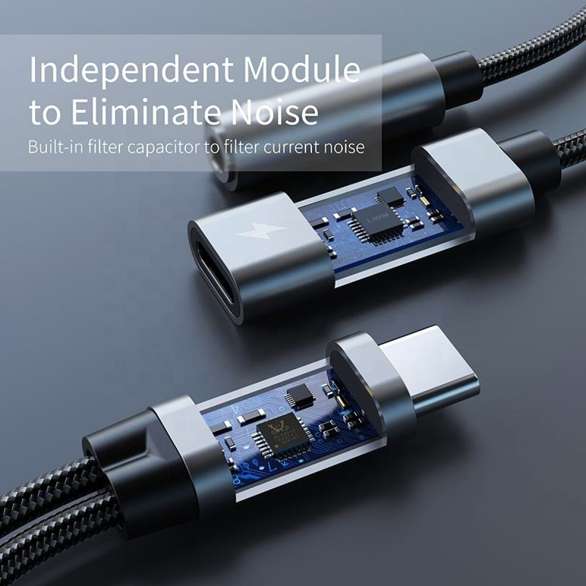 INF USB-C-Adapter für Adapter und USB-C-Ladegerät 3,5-mm-Kopfhörer