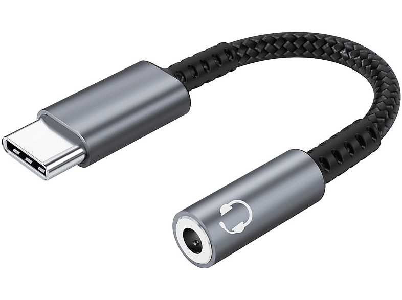 Inf usb c zu 3 5 mm adapter f r kopfh rer adapter mediamarkt