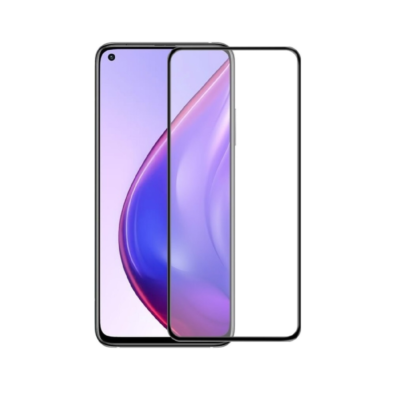 PROTECTORKING 2x FULL HD Displayschutzfolie(für Xiaomi KLAR Schutzglas COVER 9H 10T) Mi Hartglas