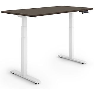 ESMART EZX-132WE 120 x 60 cm elektrisch höhenverstellbarer Schreibtisch