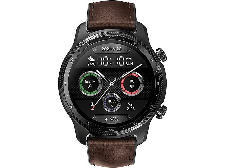 Comprar Xiaomi Watch 2 Pro 4G LTE Plata con correa de piel marrón