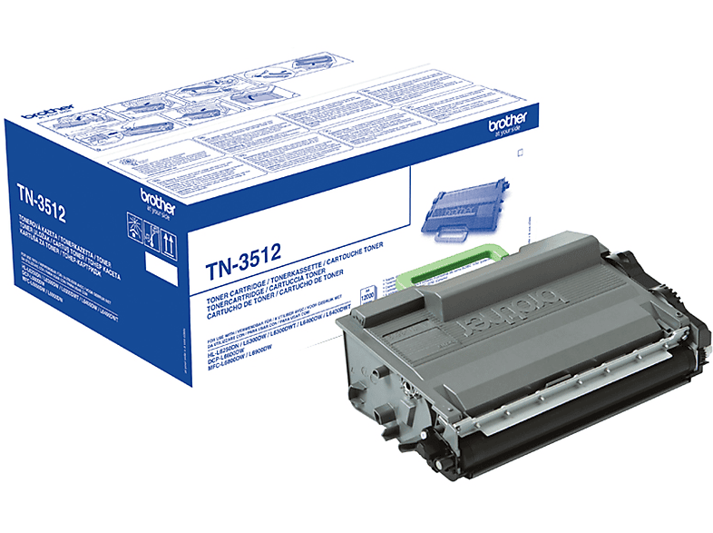 Tóner tn3512 negro 12.000 paginas