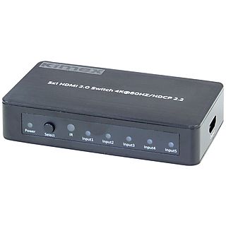 Switcher HDMI  - 131-2051 KIMEX, Negro