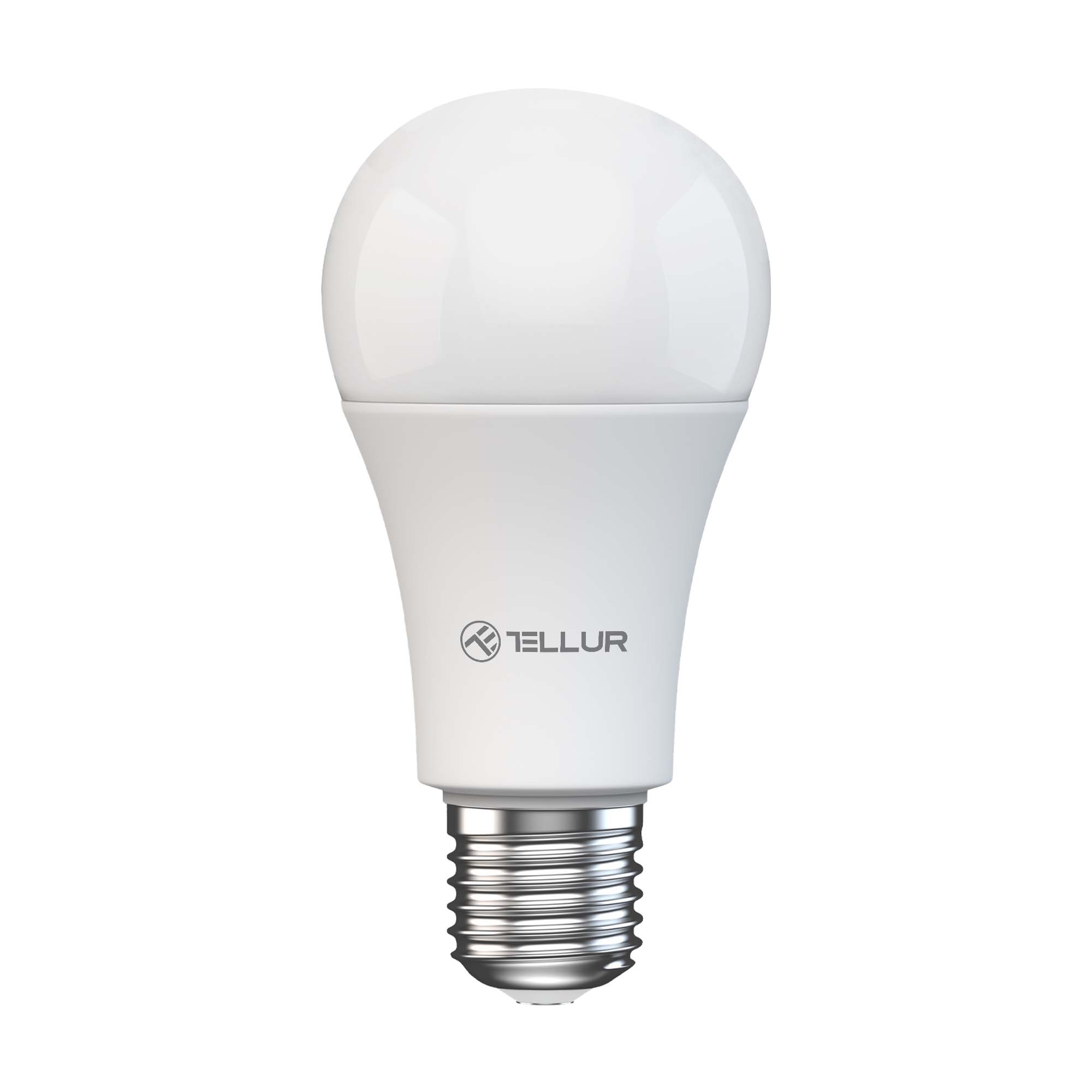WiFi 9W, Warm/Weiß E27, dimmbar Smarte TELLUR Glühbirne