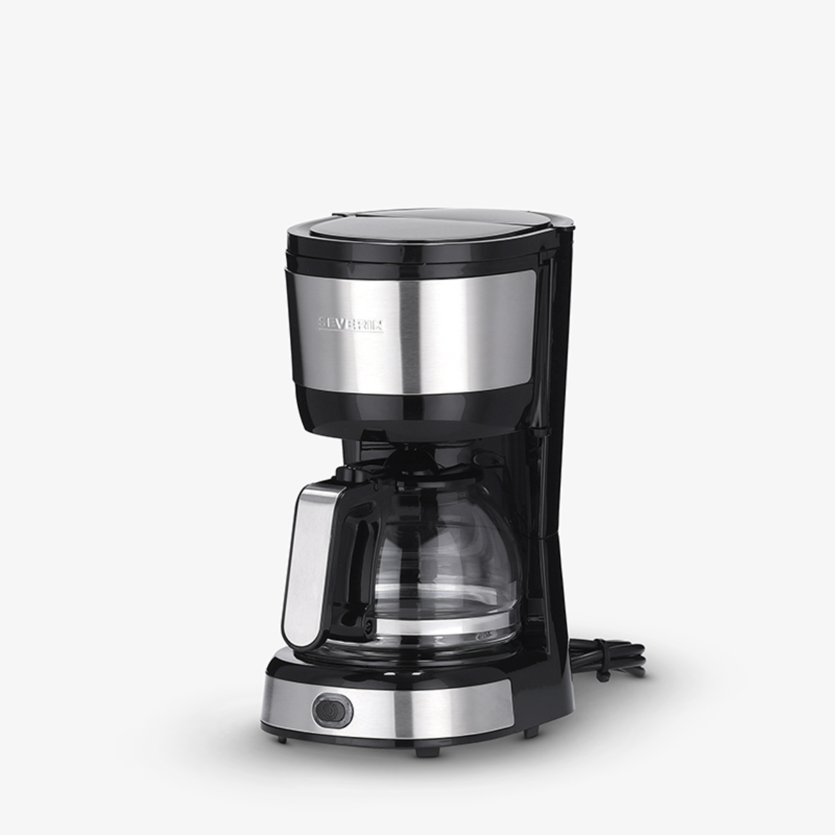 Cafetera de goteo - KA 4808 SEVERIN, 750 W, 0,5 l, Gris