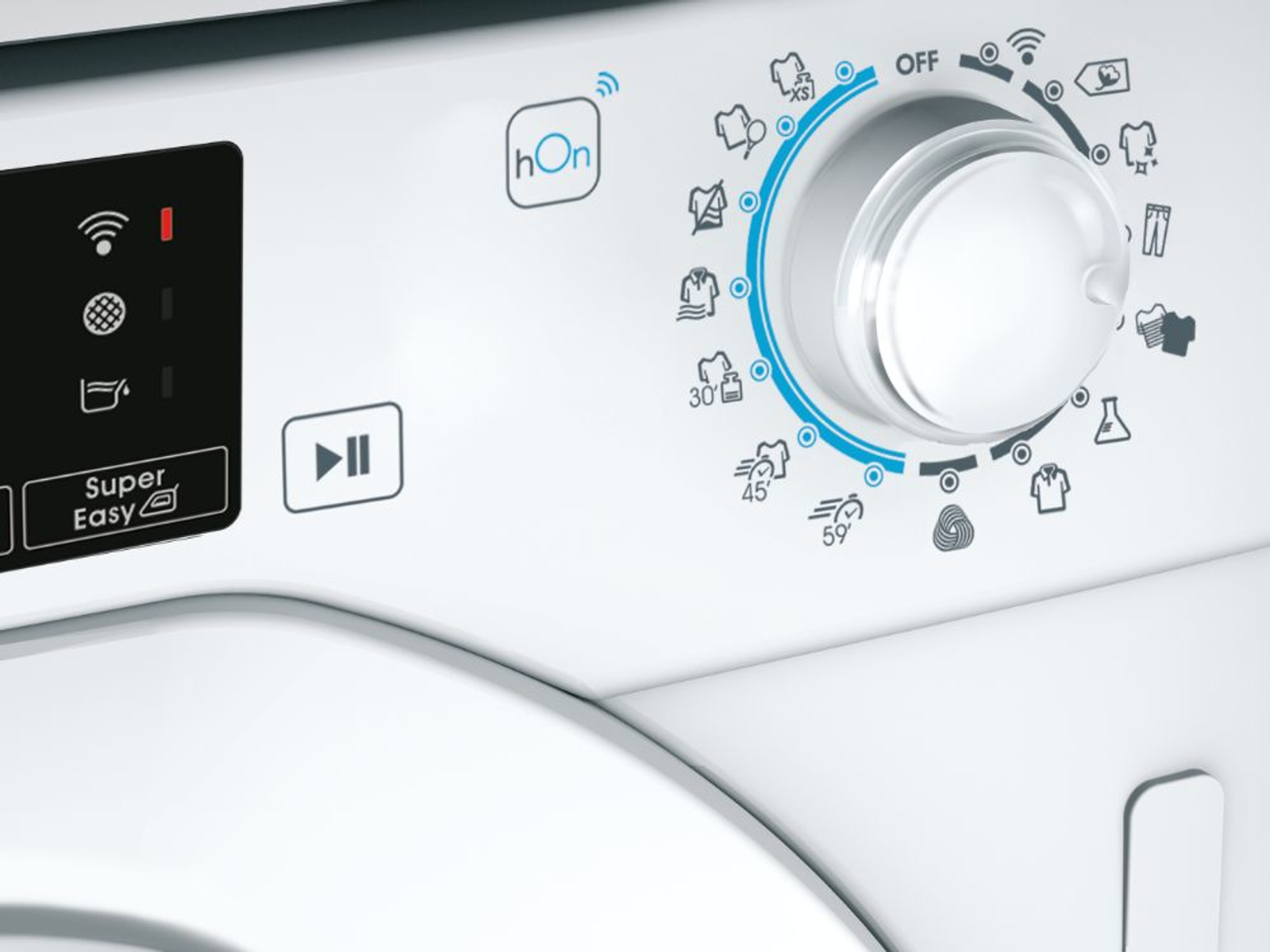 Wäschetrockner CANDY BCTD H7A1TE-S Elettrico, 7 kg, profondità 46,50 cm, Bianco, Classe A