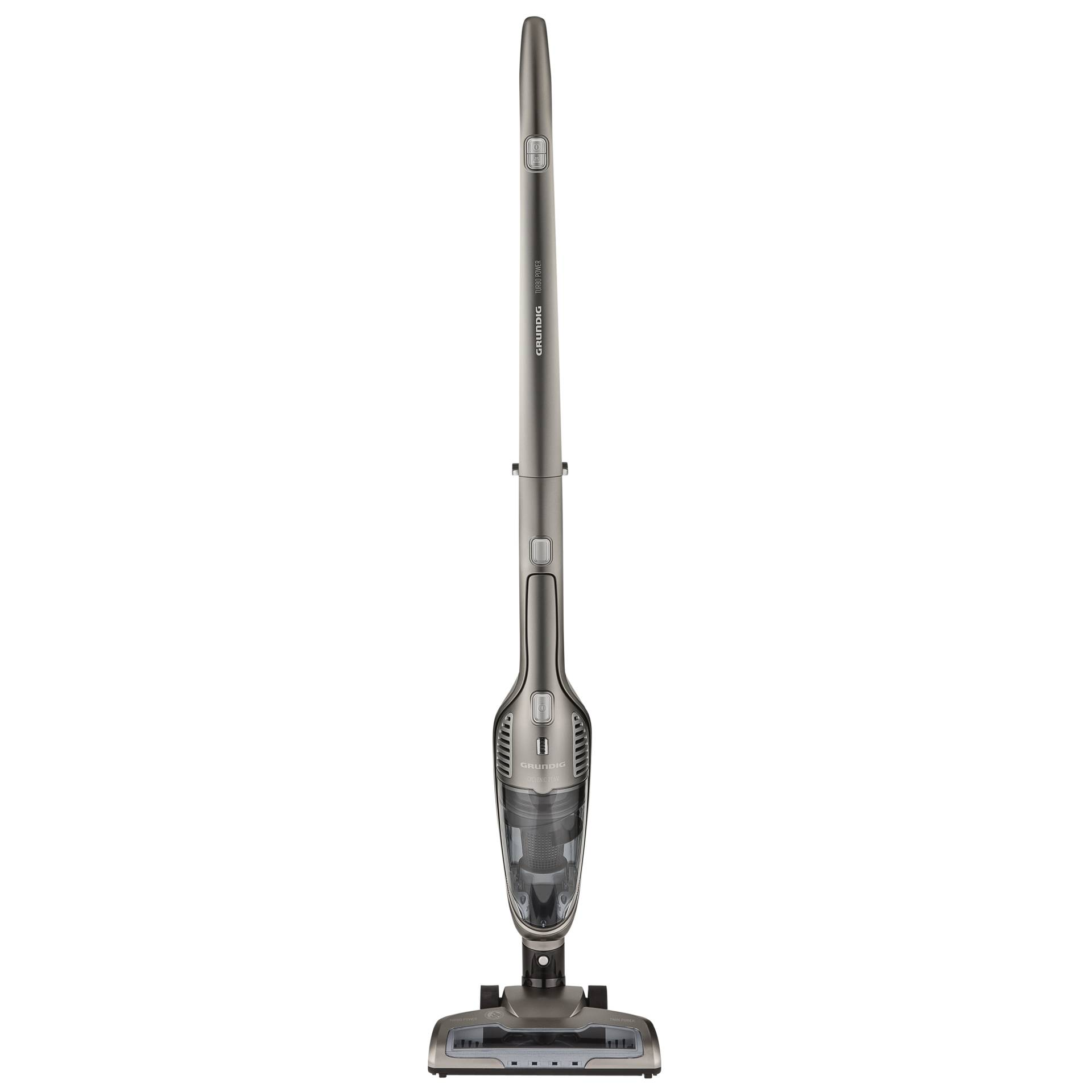Aspirador escoba - VCH 9832 GRUNDIG, 115 W, Bolsa para el polvo, 75 min, Plata