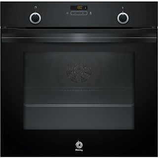 Horno pirolítico - Balay 3HA5748N2, Integrable, Cable de corriente, Hidrolítica, 71 l, 59,50 cm, Negro