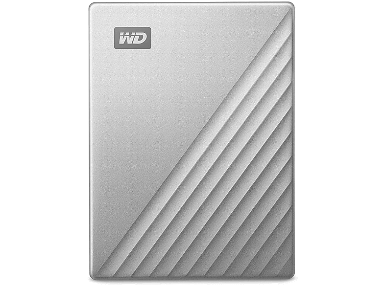 WESTERN DIGITAL WDBKYJ0020BSL-WESN 2TB SILVER ULTRA FOR MAC WW, 2 TB HDD, SSD, 2,5 Zoll, extern, Silber