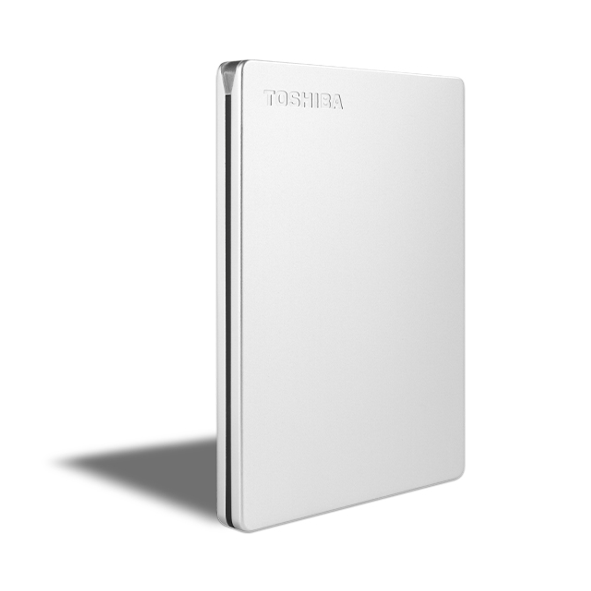 TOSHIBA HDTD320ES3EA CANVIO SLIM HDD, extern, 2TB Silber 2000 SILVER, 2,5 Zoll, GB