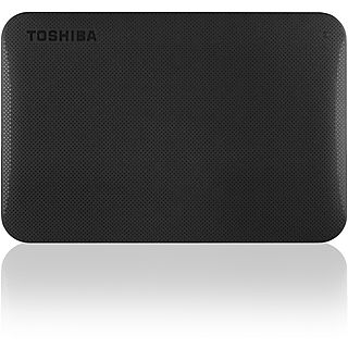 Disco duro externo 2 TB - TOSHIBA HDTP220EK3CA, 2,5 ", HDD, SSD, Negro