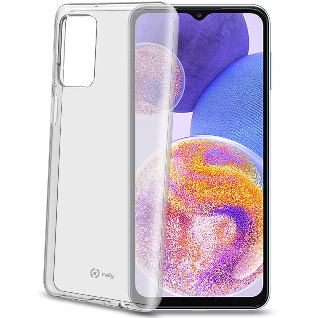 CELLY 259265, Backcover, Samsung, Galaxy A23, transparent