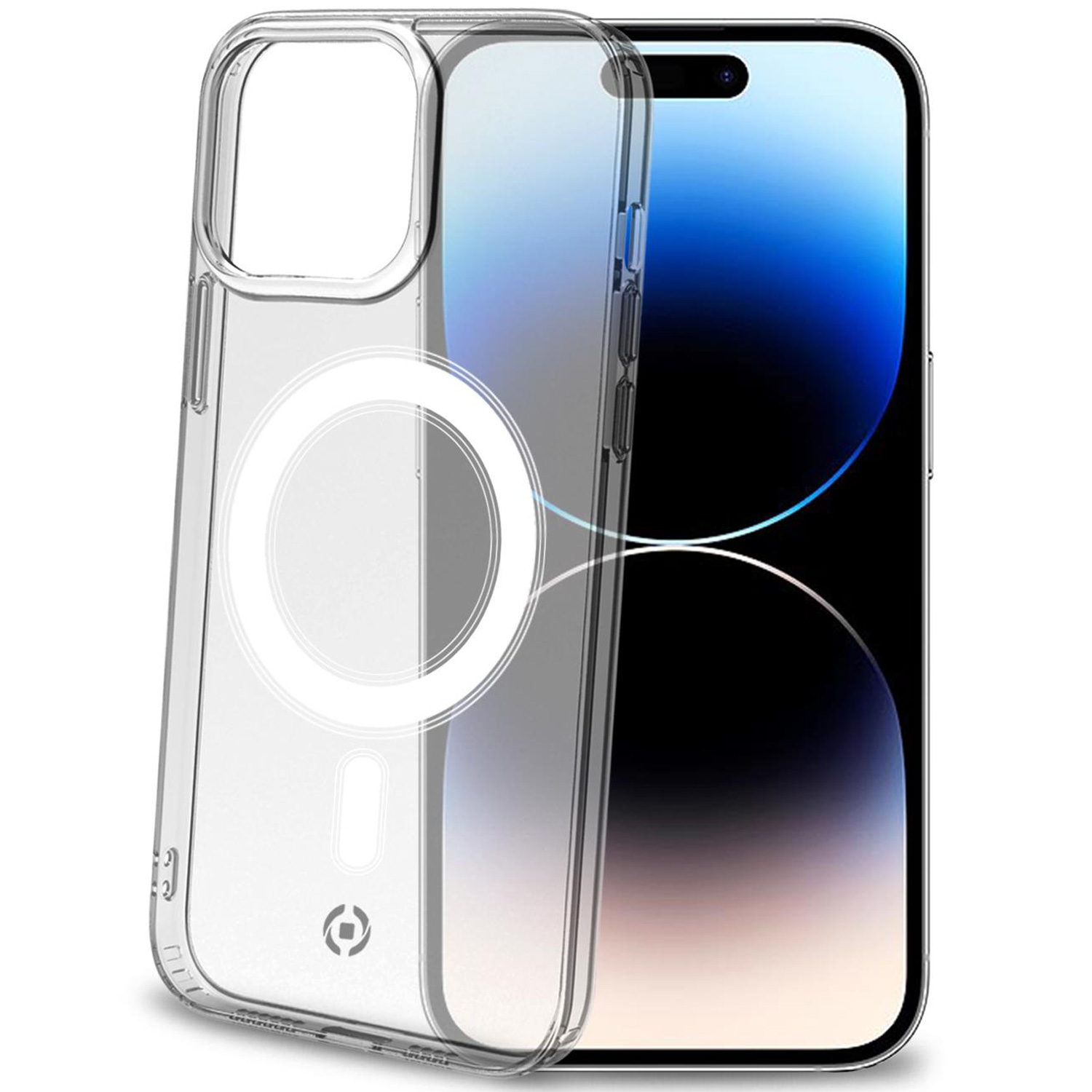 Magnetic transparent Pro, Pro, 14 CELLY iPhone iPhone Backcover, Gelskinmag Apple, 14