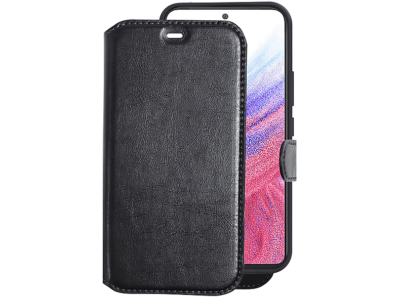 CHAMPION 2-in-1 Slim Wallet Galaxy Samsung, A53, Cover, Schwarz Galaxy Flip A53