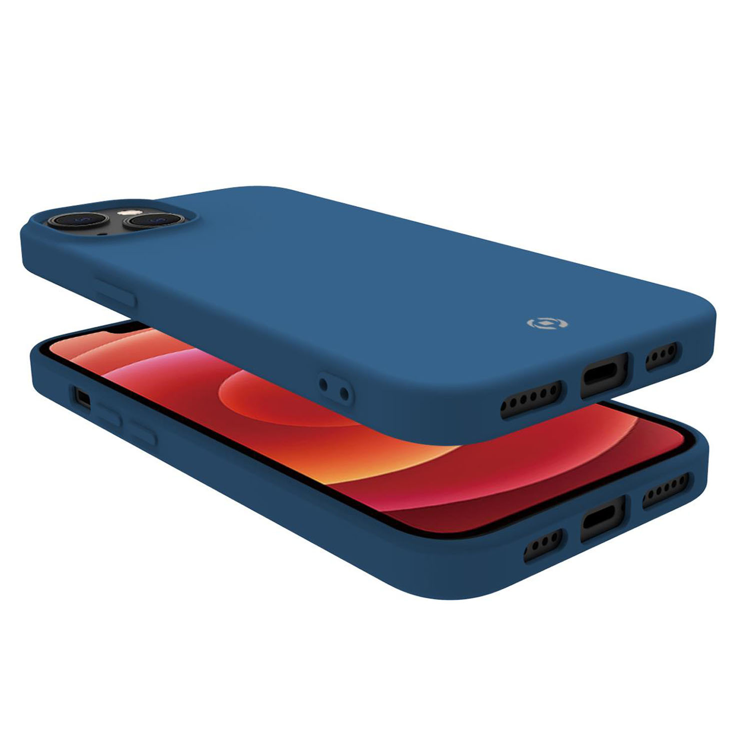 CELLY Cromo Custodia per cellulare per Apple iPhone 14, Blu