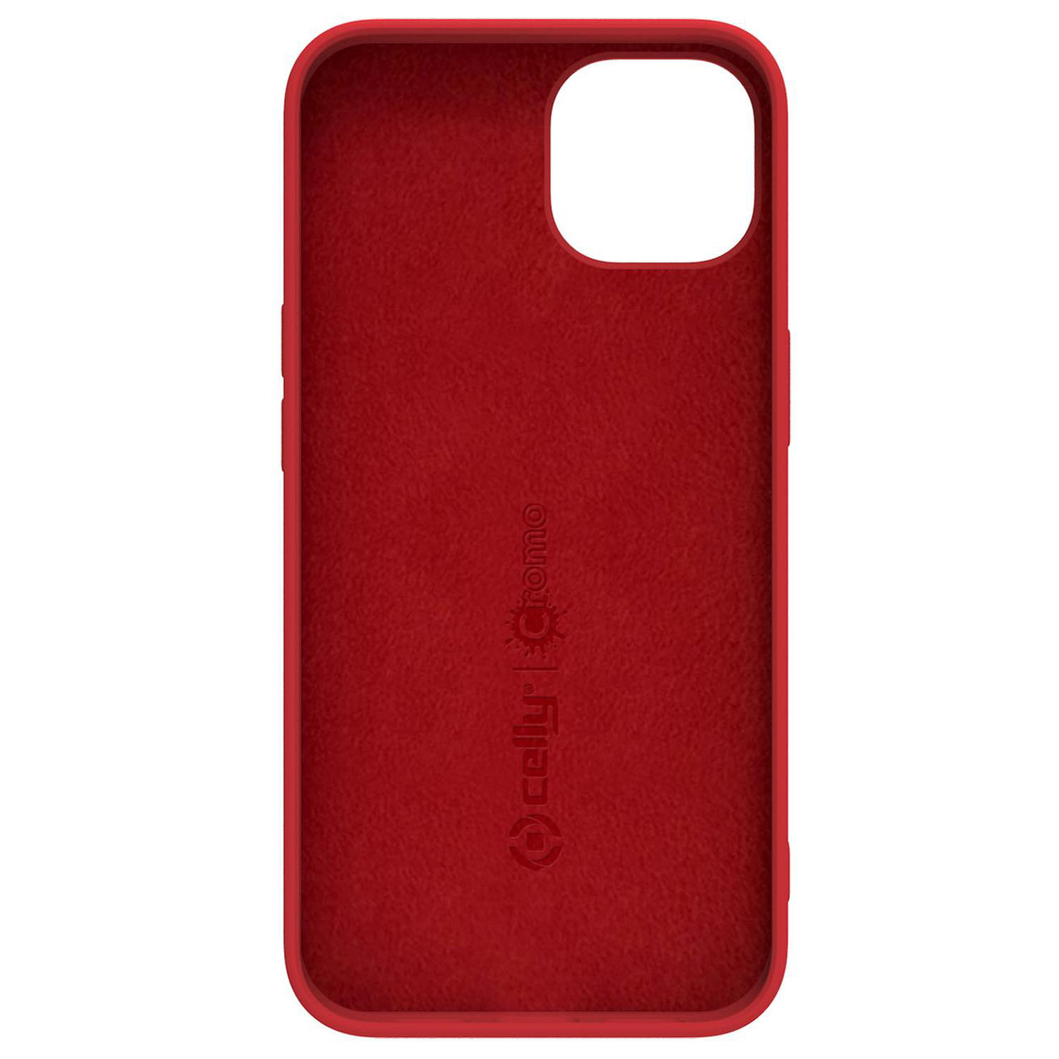CELLY Cromo Custodia per cellulare per Apple iPhone 14, Rosso
