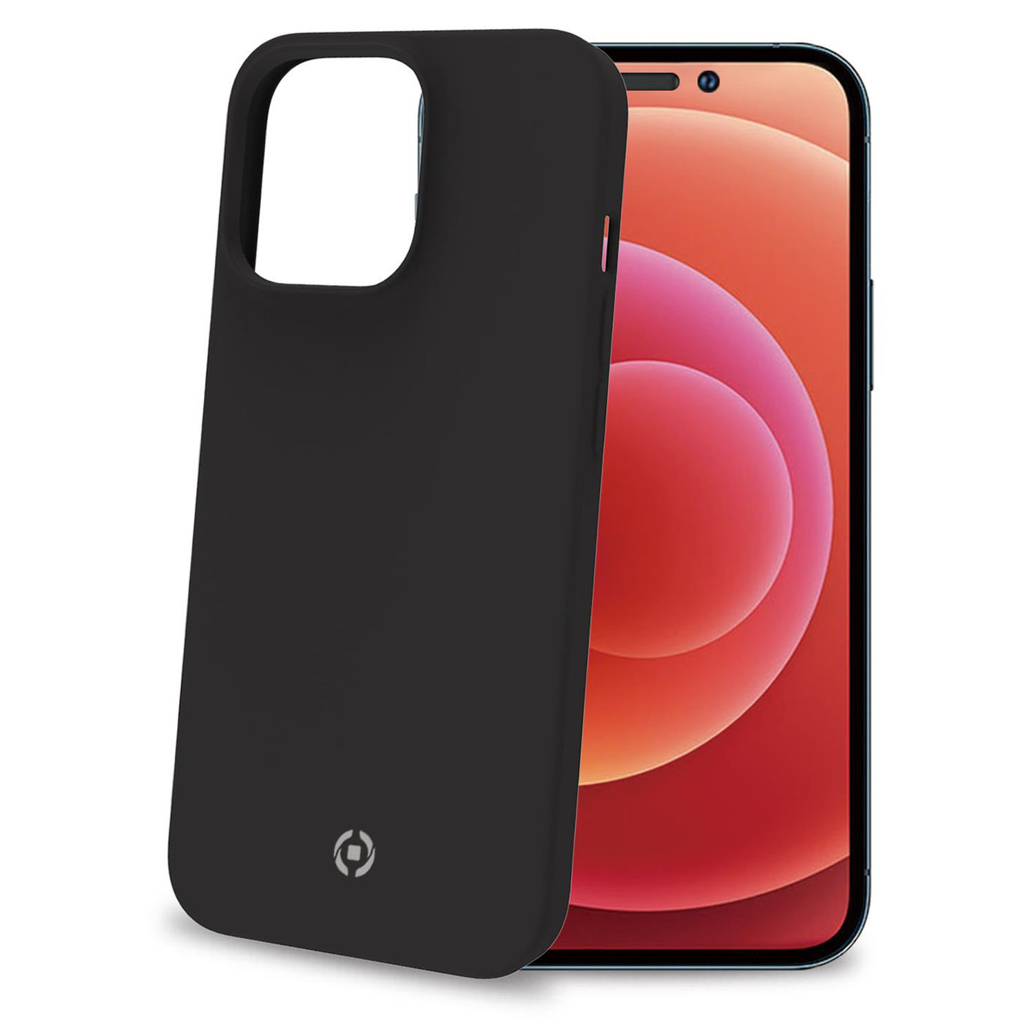 CELLY Cromo Custodia per cellulare per Apple iPhone 14 Pro, Nero