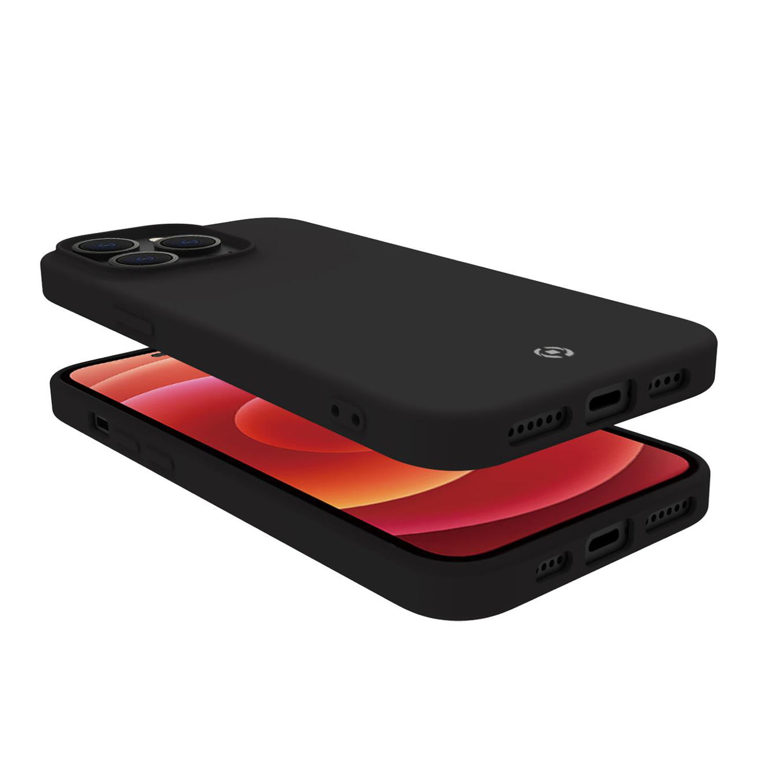 CELLY Cromo Custodia per cellulare per Apple iPhone 14 Pro, Nero