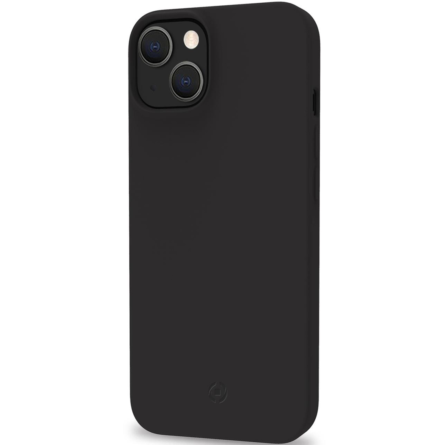 Backcover, Apple, iPhone GRS iPhone 14, CELLY Planet 14 TPU-Cover Schwarz, Schwarz Soft