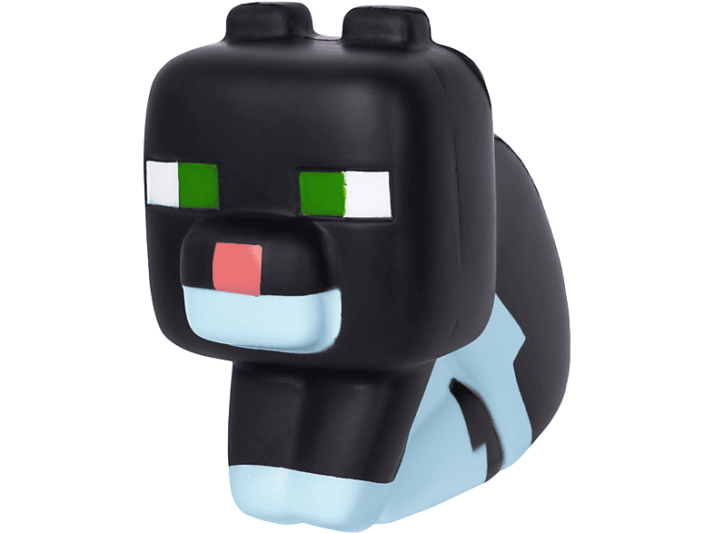 Minecraft Mega SquishMe S2 - Katze schwarz