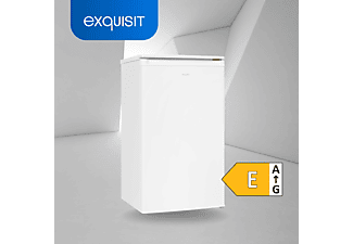 EXQUISIT KS5117-3-040E weiss Kühlschrank (E, 495 mm hoch, Weiß)