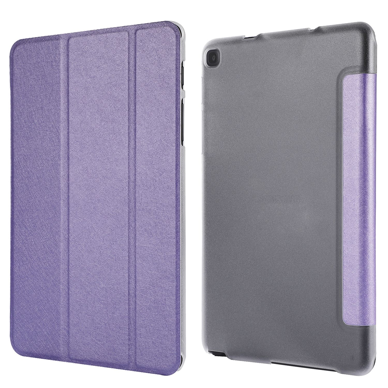 Bookcover Tablet-Hülle KÖNIG Kunstleder, Tablet-Hülle Violett DESIGN für Samsung