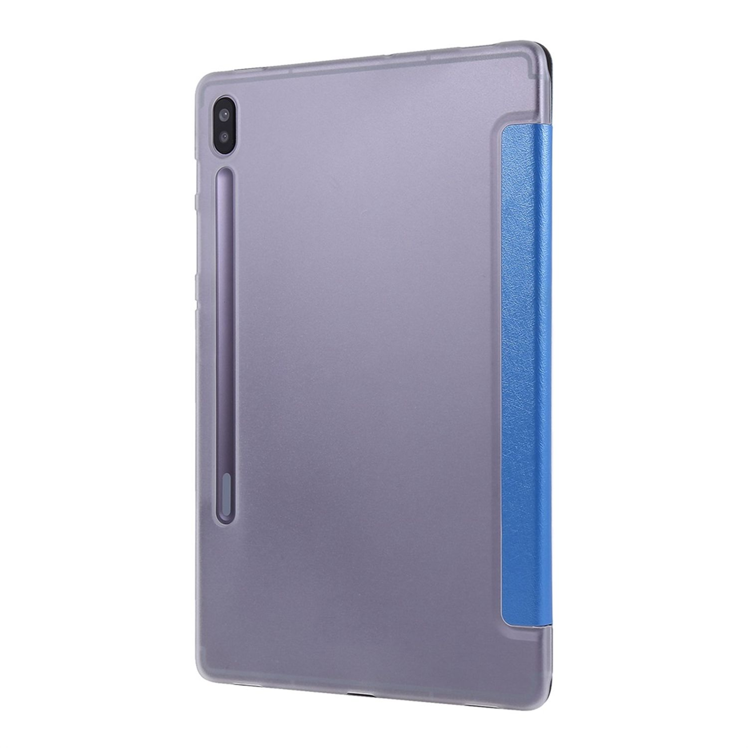 KÖNIG DESIGN für Bookcover Samsung Kunstleder, Tablet-Hülle Blau Tablet-Hülle