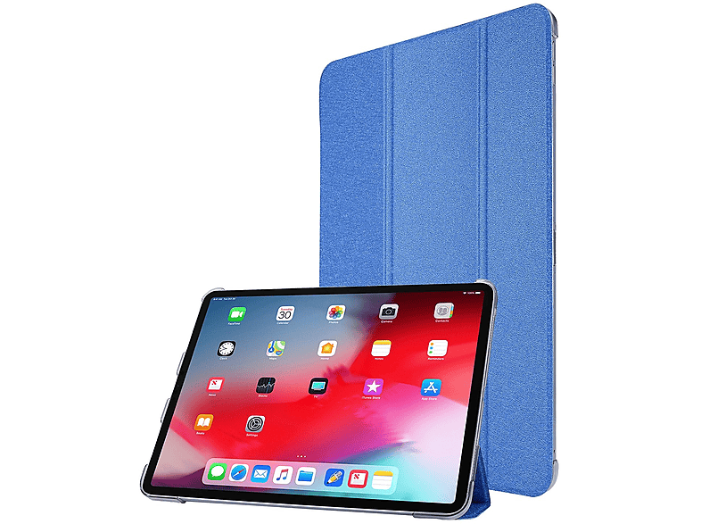 KÖNIG DESIGN Tablet-Hülle Tablet-Hülle Bookcover für Apple Kunstleder, Blau
