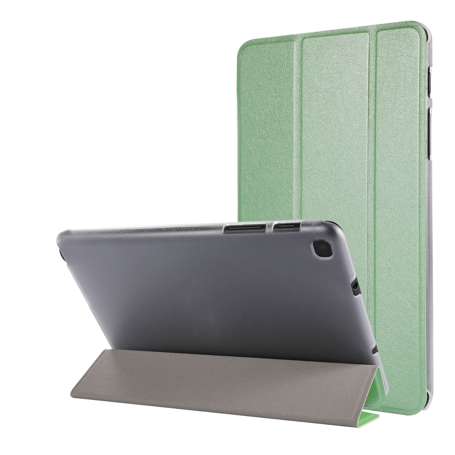 Tablet-Hülle DESIGN Bookcover Tablet-Hülle KÖNIG Grün Samsung für Kunstleder,