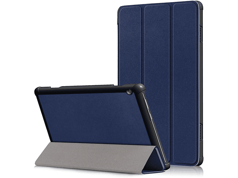 KÖNIG Bookcover Blau Lenovo DESIGN Tablet-Hülle Tablet-Hülle Kunstleder, für