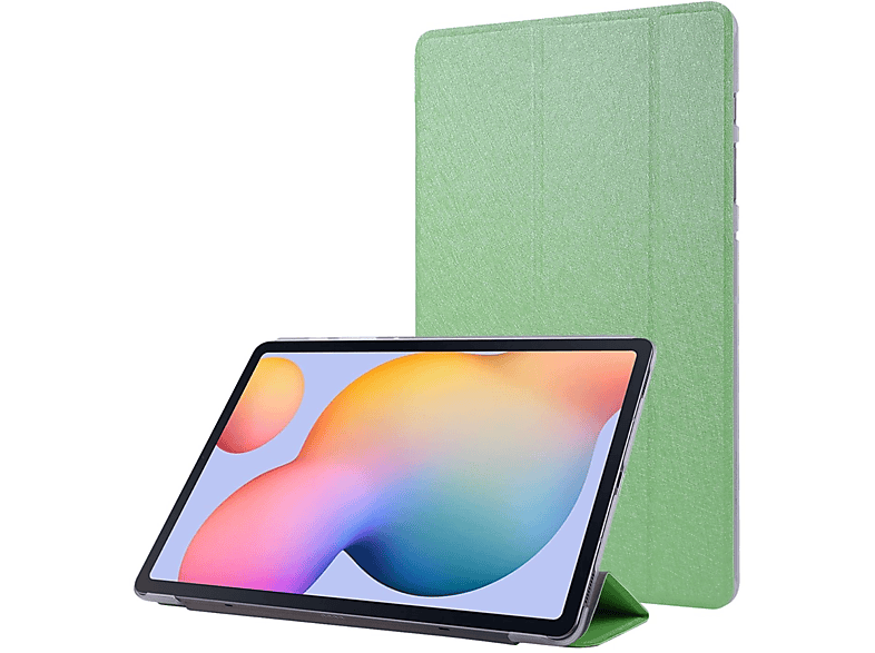 Kunstleder, DESIGN Grün Bookcover KÖNIG für Tablet-Hülle Tablet-Hülle Samsung